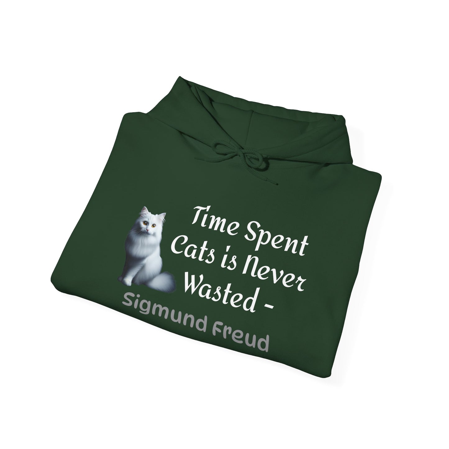 Sigmund Freud Inspired Unisex Heavy Blend™ Hooded Sweatshirt - Cozy Literary Gift