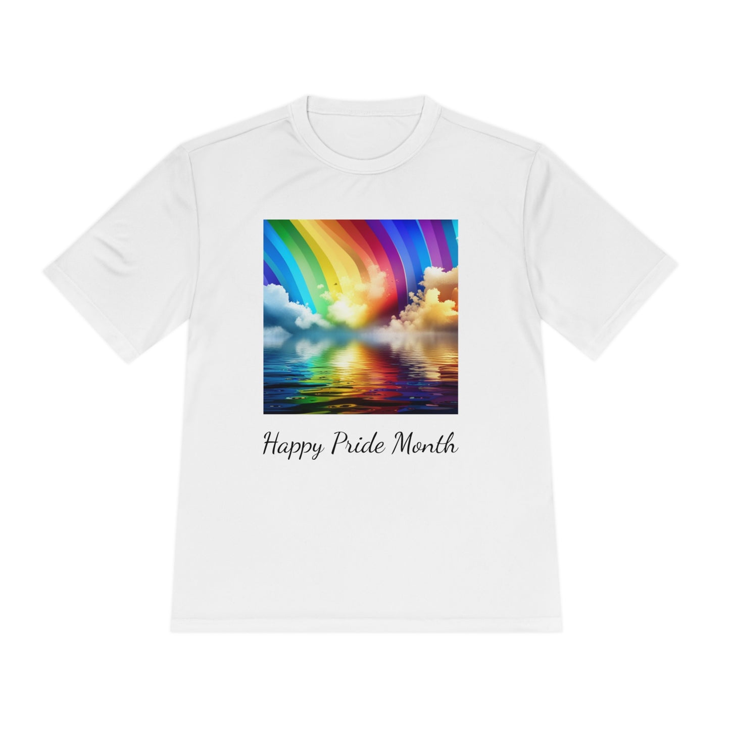 Happy Pride Month Unisex Moisture Wicking Tee