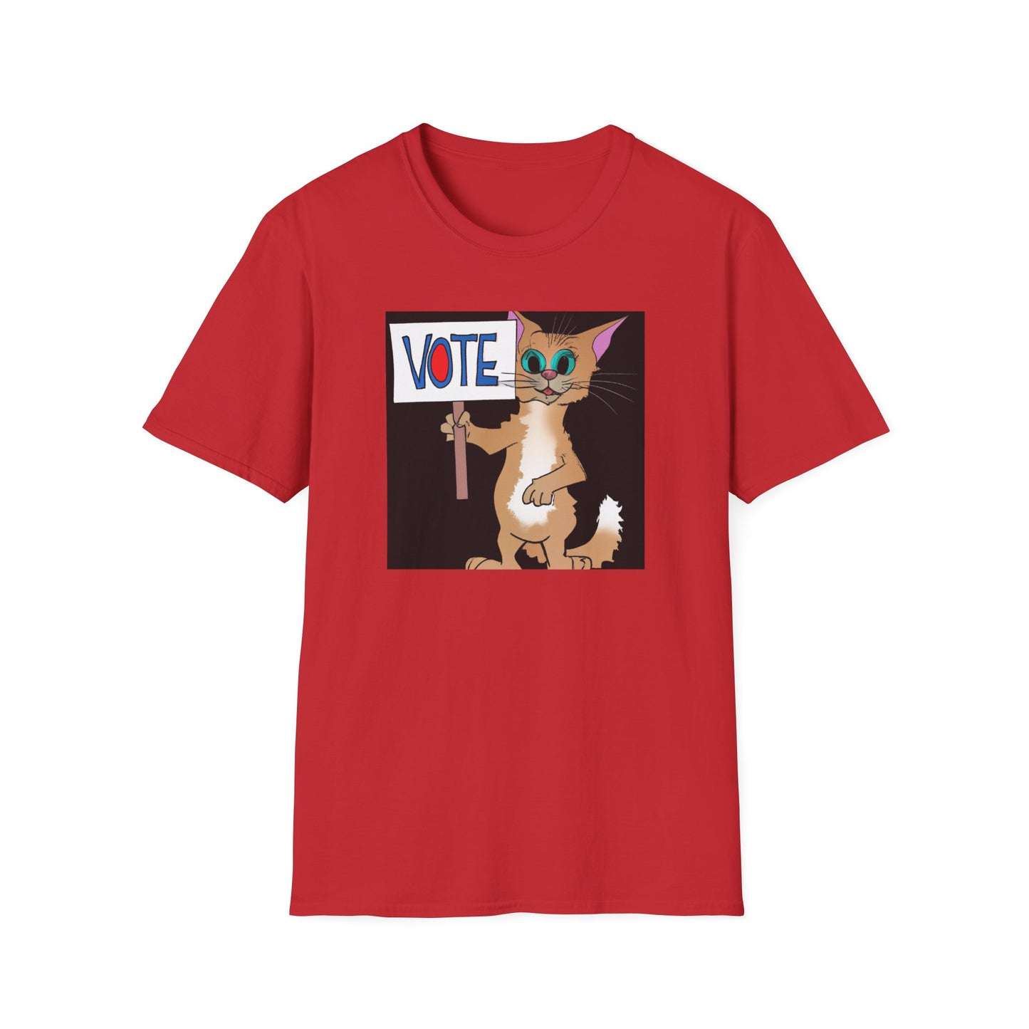 Cat Vote Sign T-Shirt