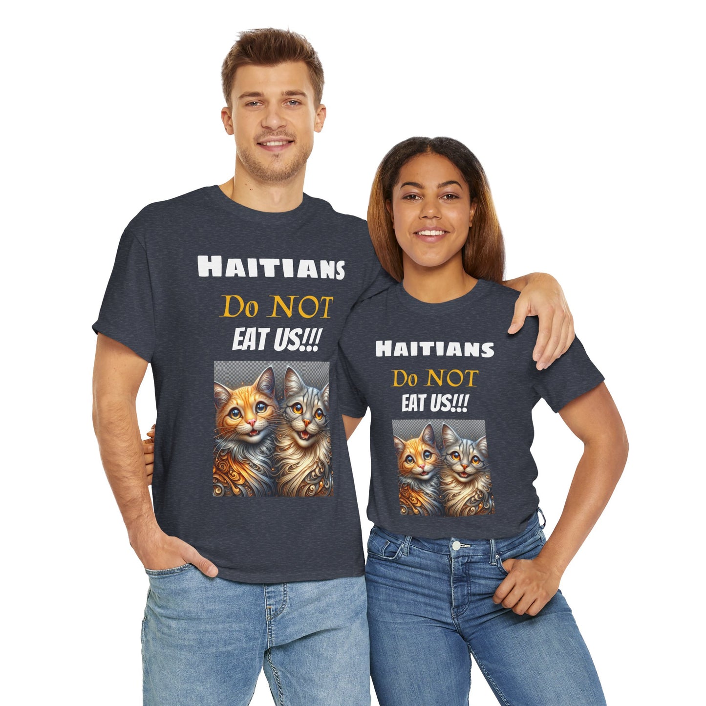 Haitians Don't Eat Cats Tee