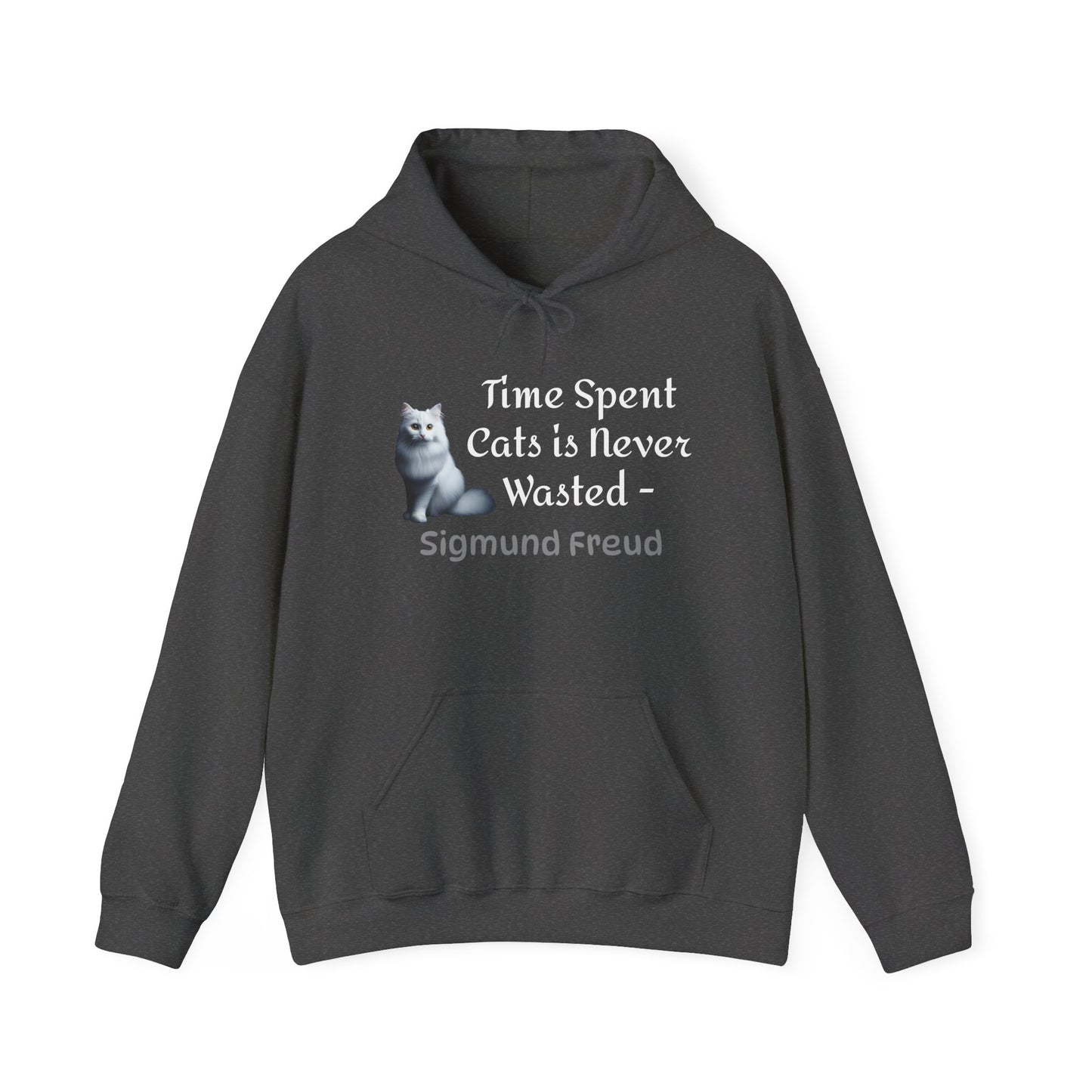 Sigmund Freud Inspired Unisex Heavy Blend™ Hooded Sweatshirt - Cozy Literary Gift