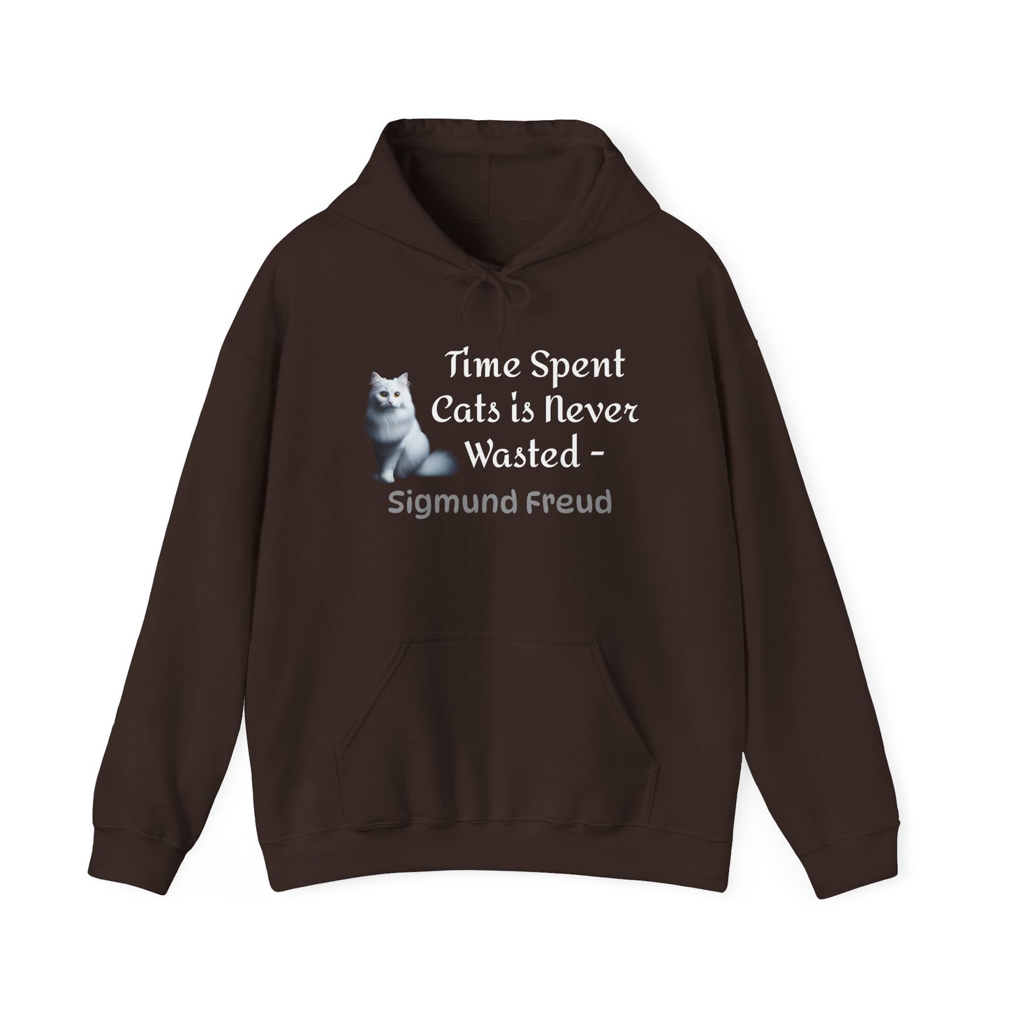 Sigmund Freud Inspired Unisex Heavy Blend™ Hooded Sweatshirt - Cozy Literary Gift