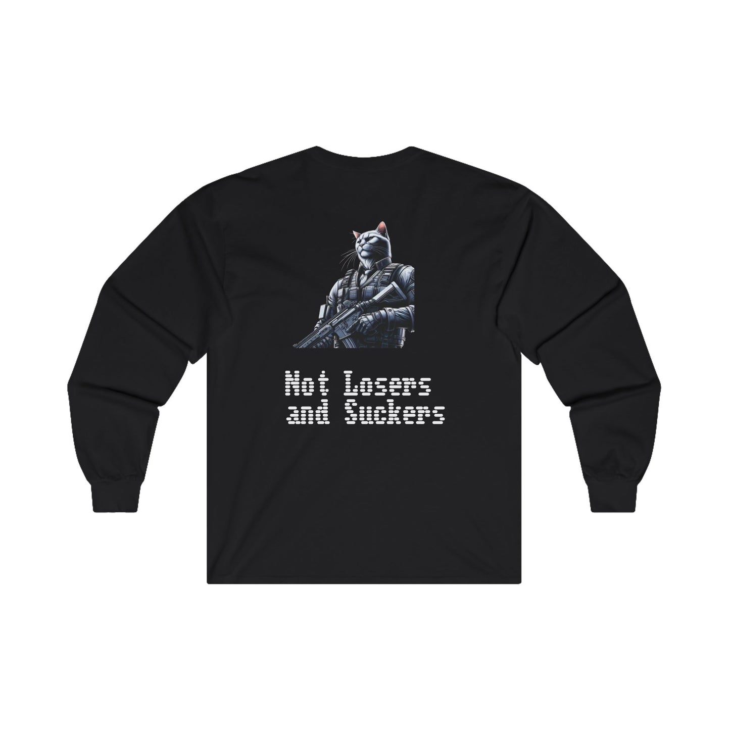 Political Activist Long Sleeve Tee - Vets Against Trump