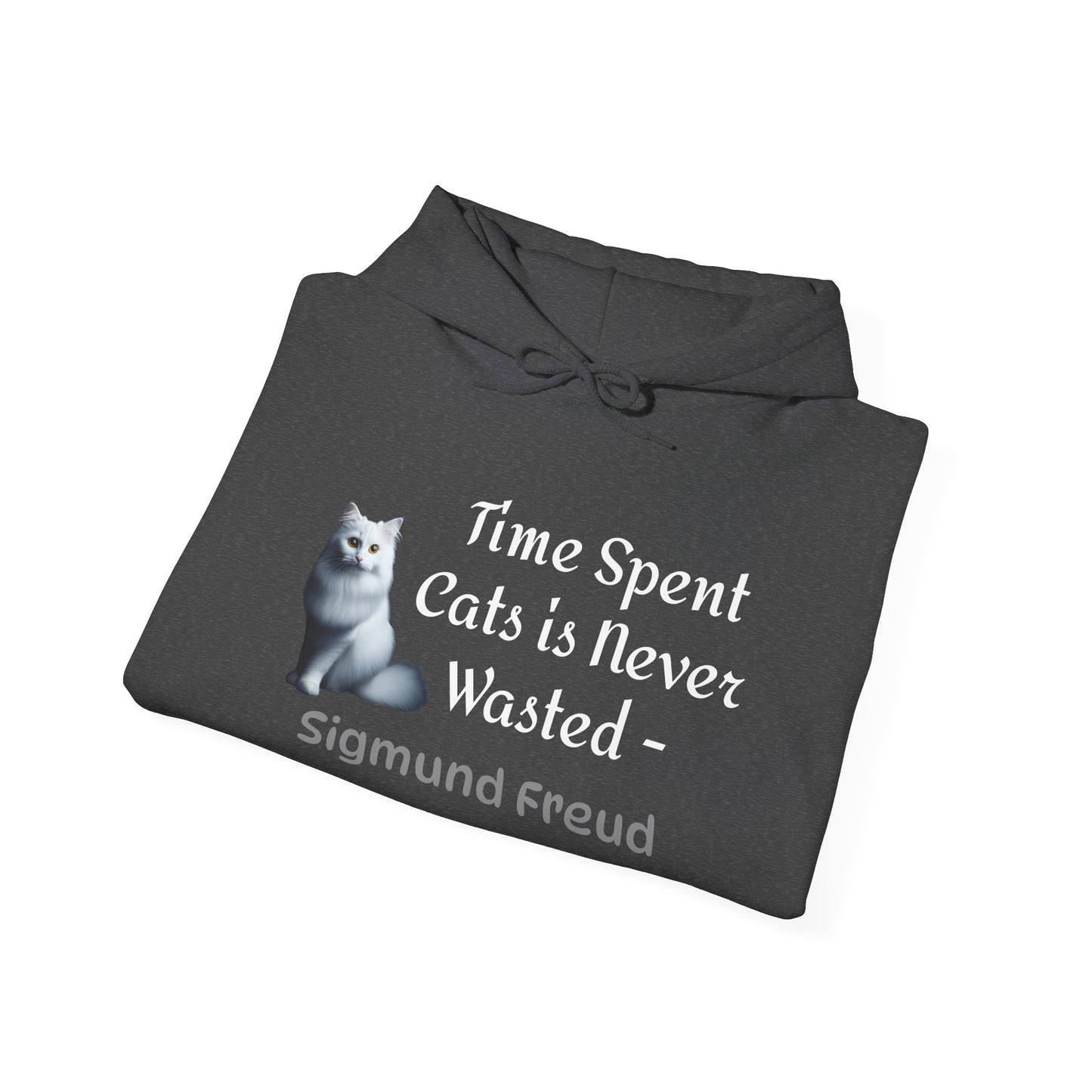 Sigmund Freud Inspired Unisex Heavy Blend™ Hooded Sweatshirt - Cozy Literary Gift
