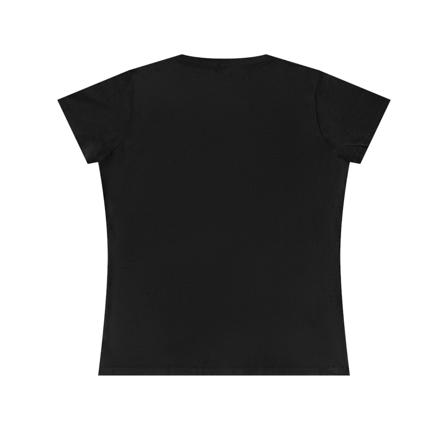 Ladies' White Cat Resist Cotton T-Shirt