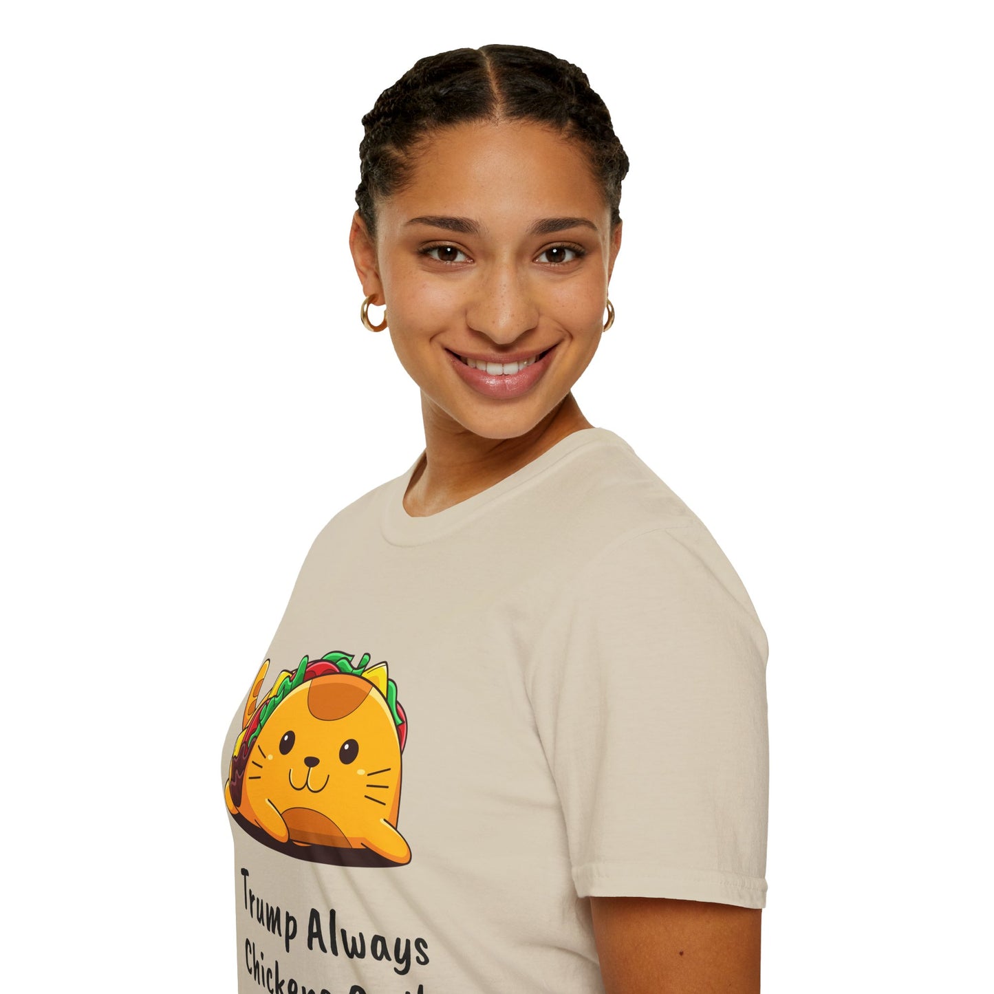 Funny Cat Taco T-Shirt, Unisex Tee, Humor Shirt, Gift for Pet Lovers, Political Humor, Casual Wear, Protest Wear