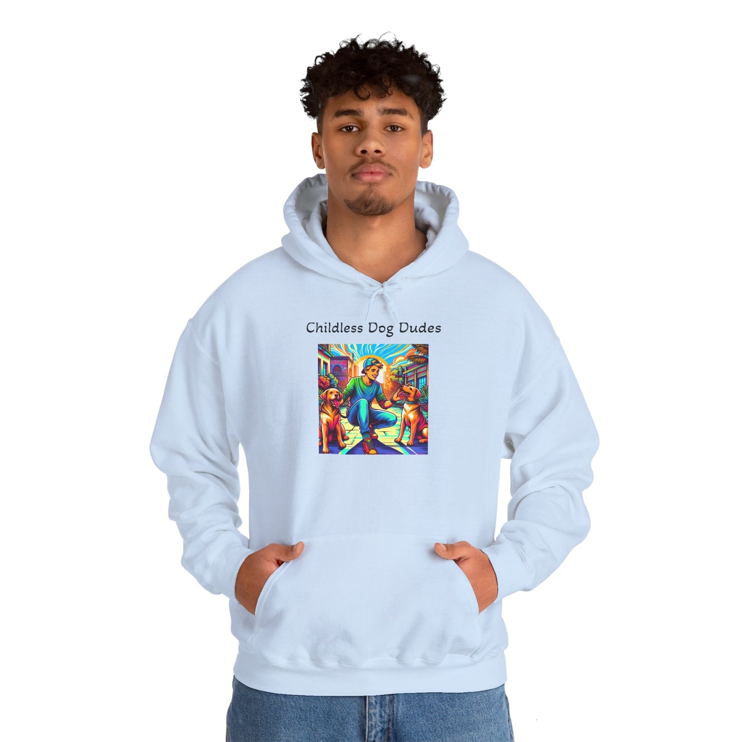 Childless Dog Dude's Unisex Hoodie