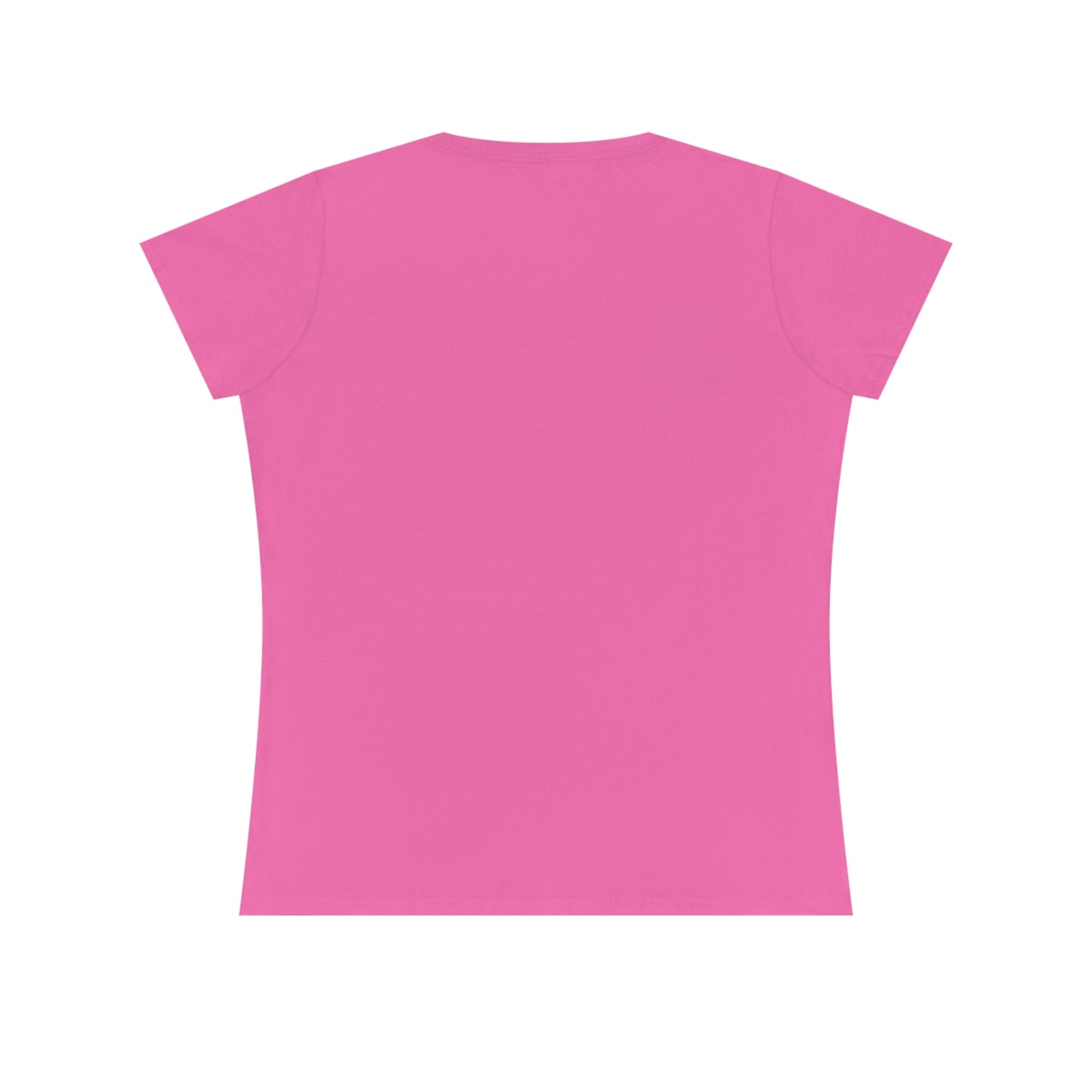 Ladies' White Cat Resist Cotton T-Shirt