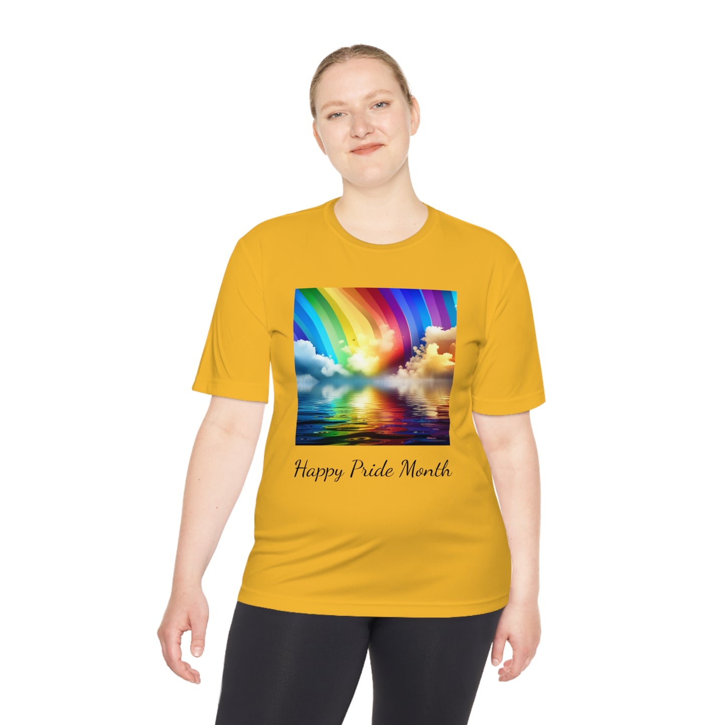 Happy Pride Month Unisex Moisture Wicking Tee