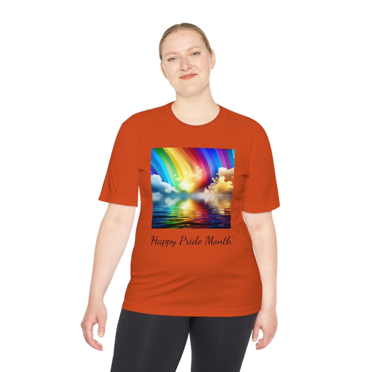 Happy Pride Month Unisex Moisture Wicking Tee