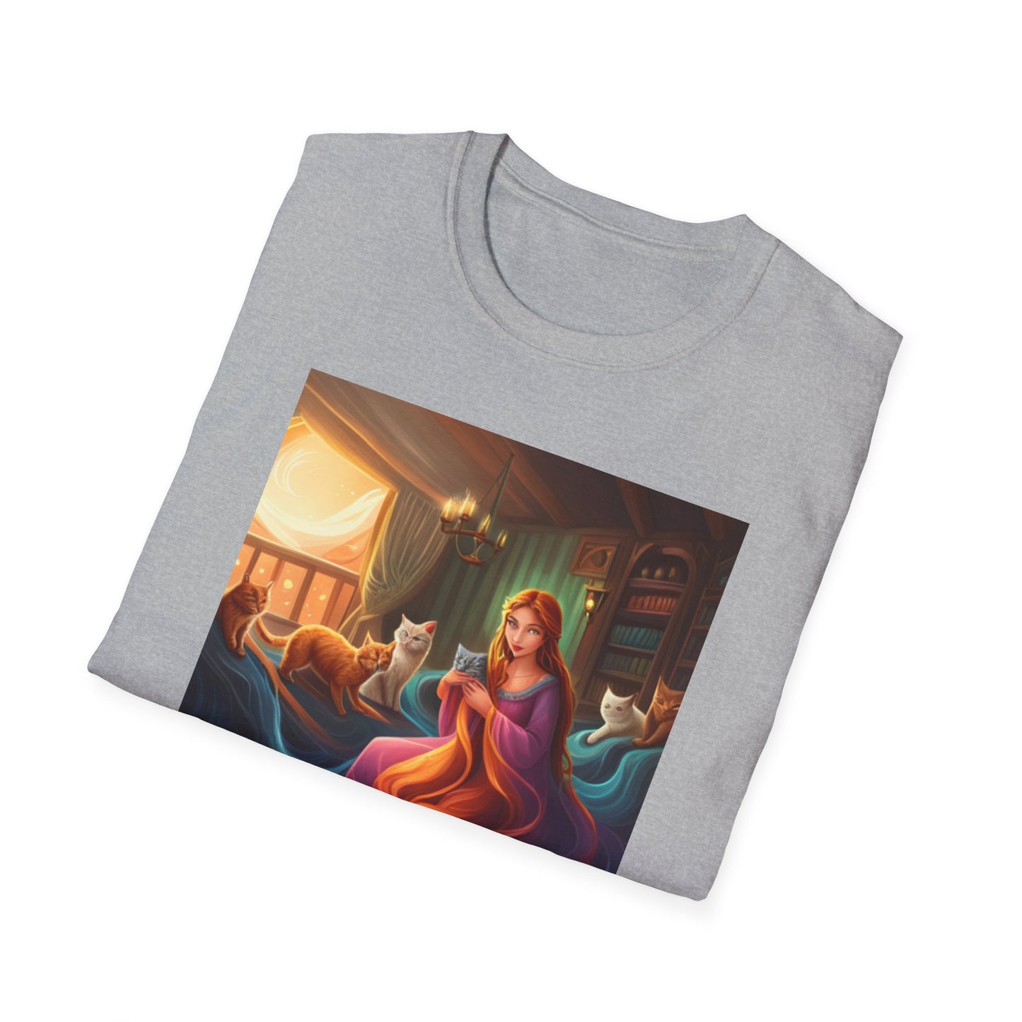 Childless Cat Lady T-Shirt - Unisex Softstyle
