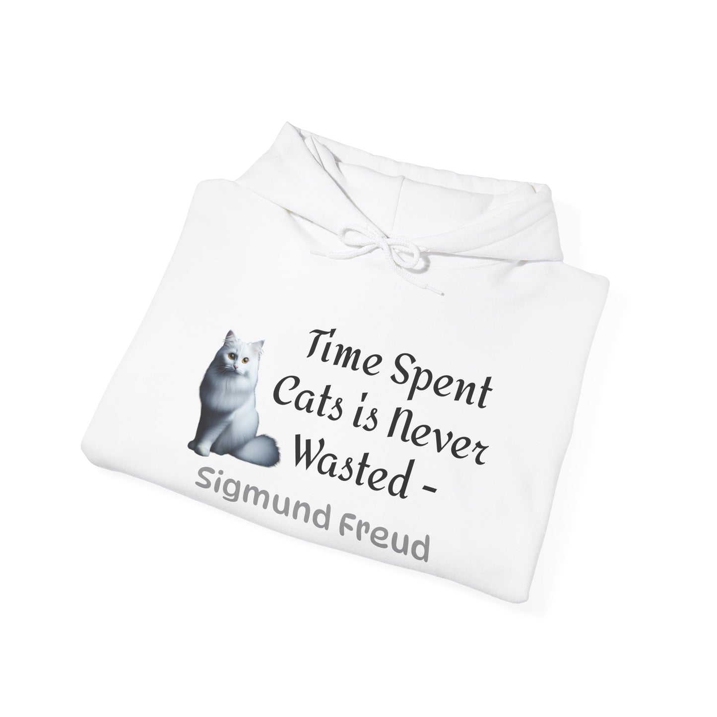 Sigmund Freud Inspired Unisex Heavy Blend™ Hooded Sweatshirt - Cozy Literary Gift