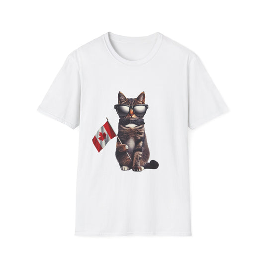 Cool Cat Loves Canada Unisex T-Shirt | Canadian Pet Lover Gift, Cat Lover Tee, Funny Canadian T-Shirt, Animal Lover Apparel, Casual [...]