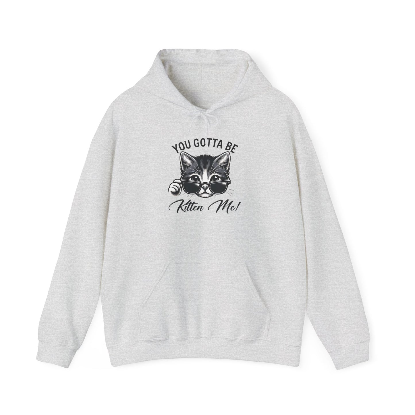Funny Cat Hoodie - 'You Gotta Be Kitten Me!' & 'Not Today!'  Lazy Day Wear