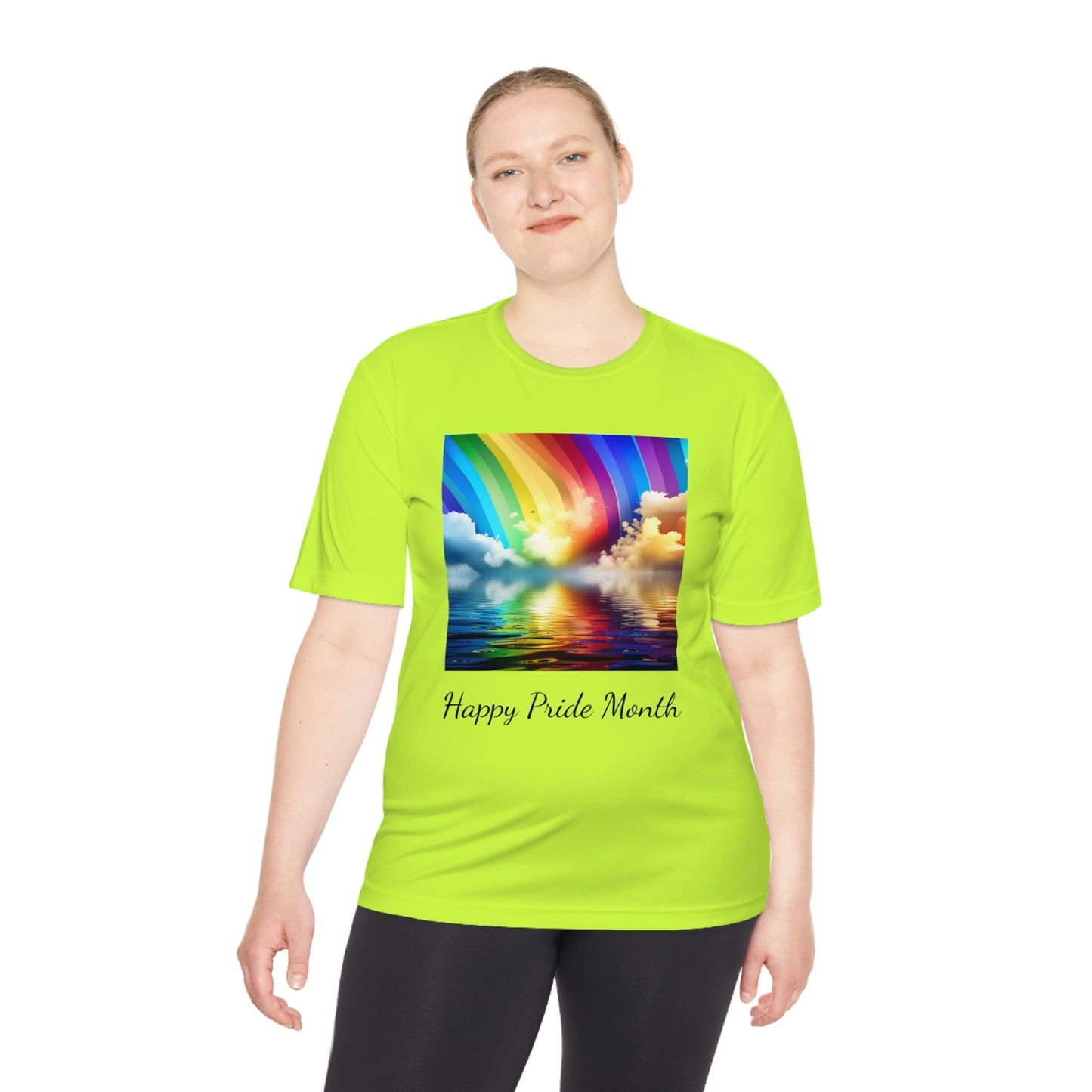 Happy Pride Month Unisex Moisture Wicking Tee