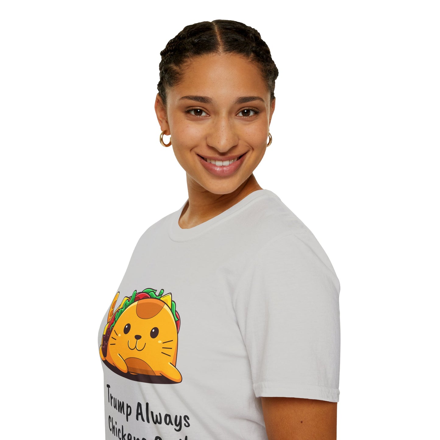 Funny Cat Taco T-Shirt, Unisex Tee, Humor Shirt, Gift for Pet Lovers, Political Humor, Casual Wear, Protest Wear